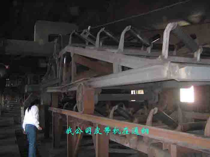 我公司生產(chǎn)的除塵防塵全密閉卸料車(chē)在吉林通化鋼鐵廠(chǎng)